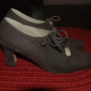 Very Vintage Laura Ashley Suede Shoes